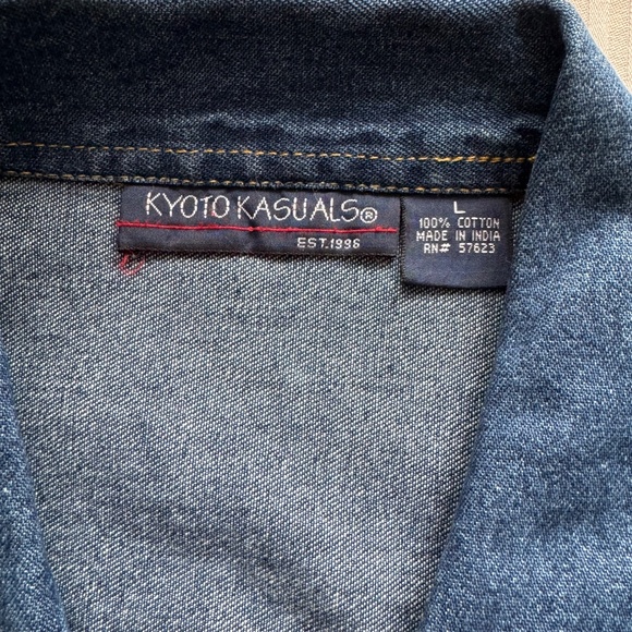 Kyoto Kasuals, Size L, 100% Cotton - Picture 3 of 11